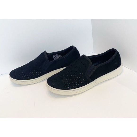 Croft & Barrow Tracey Slip On Sneaker Shoes Black Ortholite Women’s Size 7.5 - Picture 4 of 11